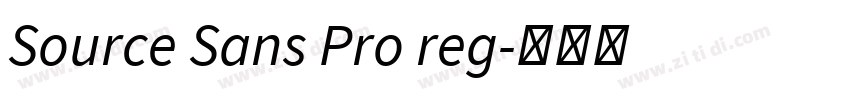 Source Sans Pro reg字体转换 Source Sans Pro reg字体转换